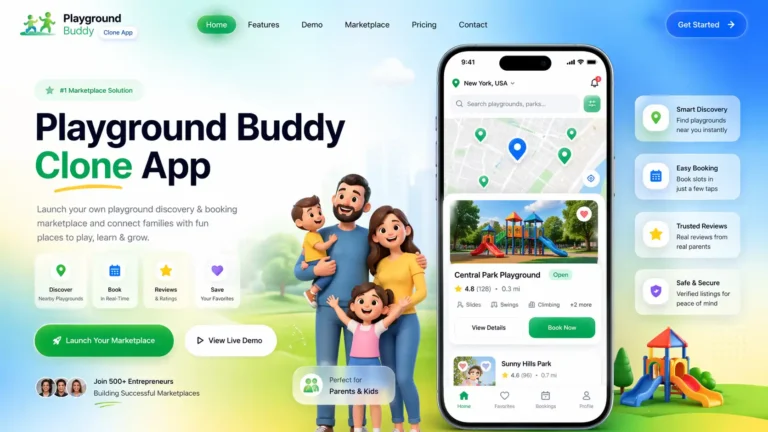 Playground Buddy Clone — Family Playground Finder App