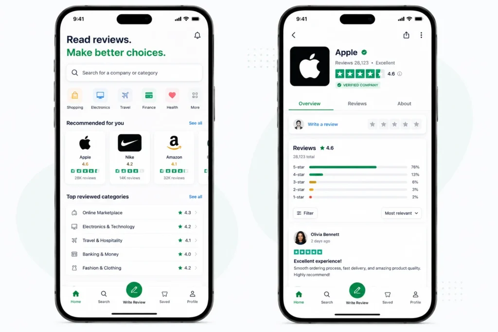 Trustpilot Clone — product screenshot