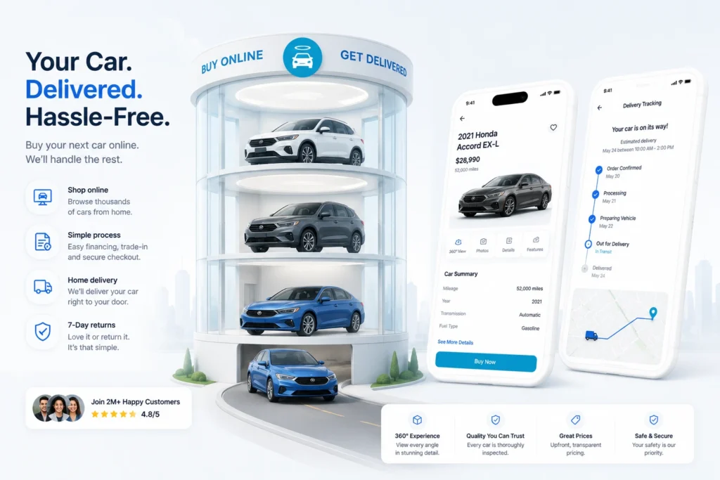 Carvana Clone — Buy White Label App Like Carvana — product screenshot