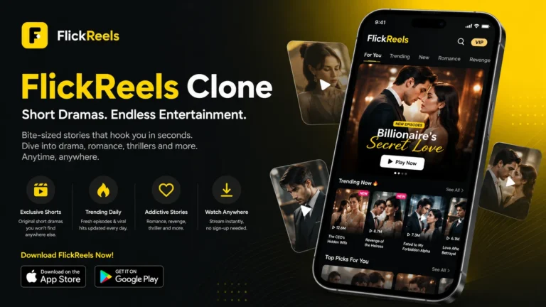 FlickReels Clone — The P&L Math Of Vertical Drama, And A Platform Built Around It