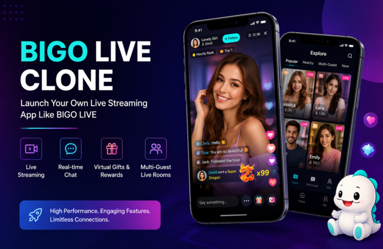 BIGO LIVE Clone — Launch Your Live Streaming Empire in 15 Days for $14,490